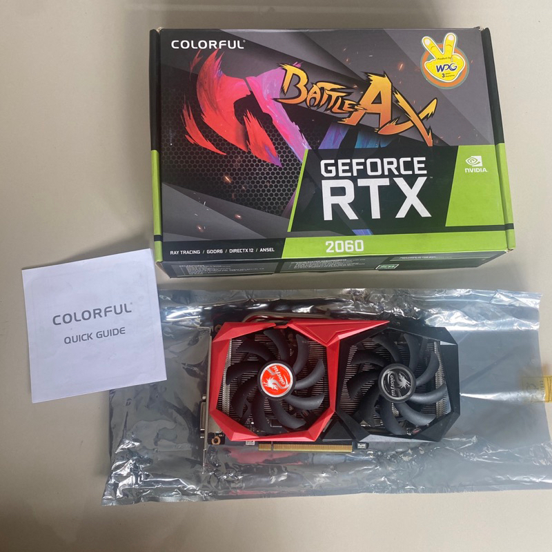 vga rtx 2060 6gb colorful second garansi on 2024/8