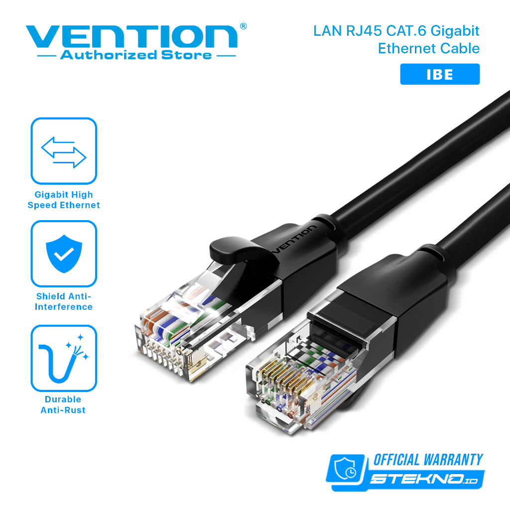 Foto VENTION Kabel LAN UTP RJ45 Gigabit Ethernet Cat6 Cat5e ( 0.5 - 15 Meter)