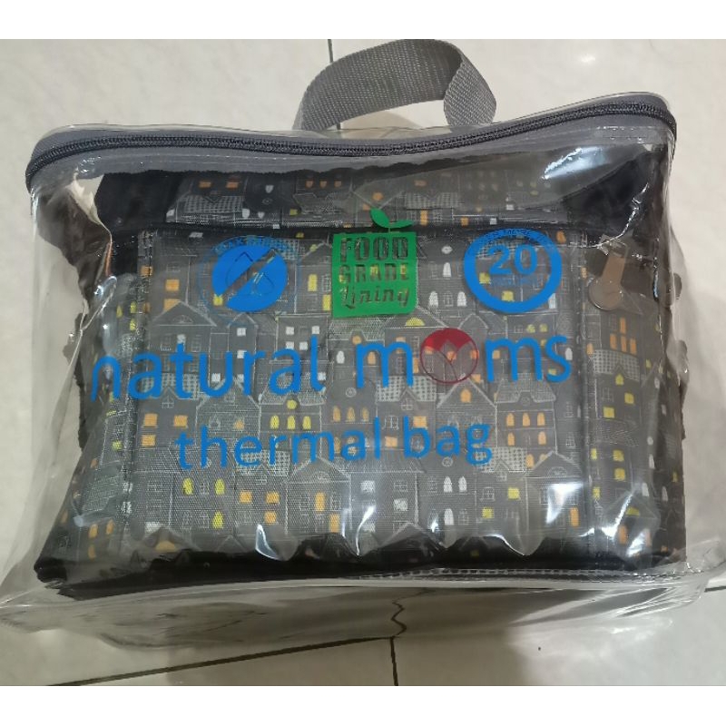 tas asi cooler bag natural moms