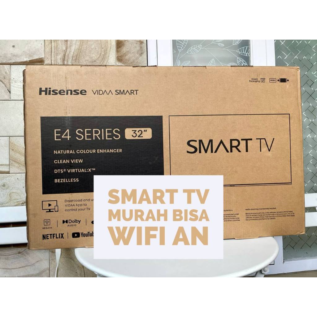 Hisense VIDAA E4 Series 32 Inch Smart TV