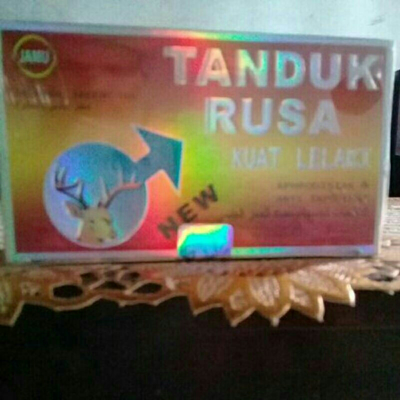 Kapsul Tanduk Rusa Herbal Kebugaran Pria Original isi 15 sachet