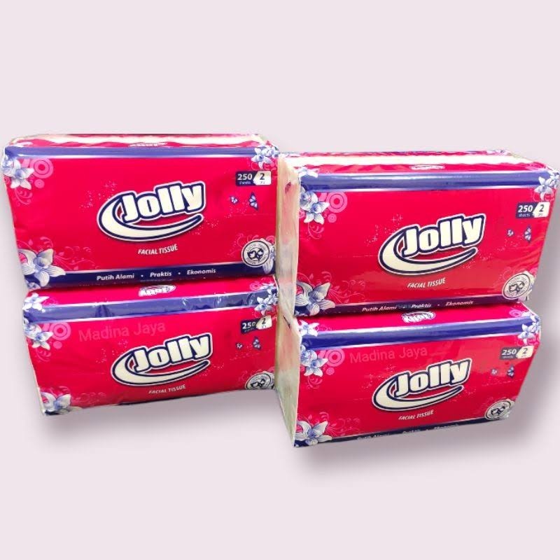 JOLLY TISSUE 4PCS X 250SHEETS