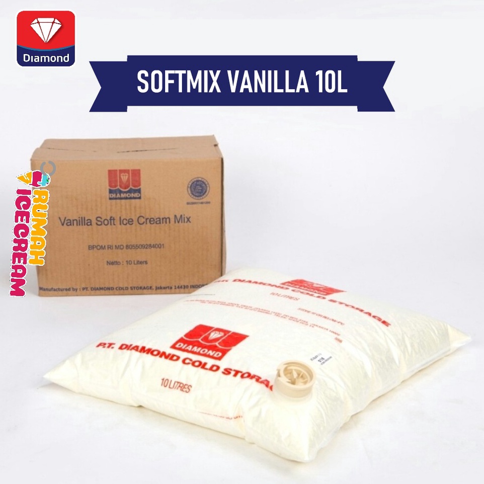 

FREE ONGKIR Ice Cream Soft Mix 1L