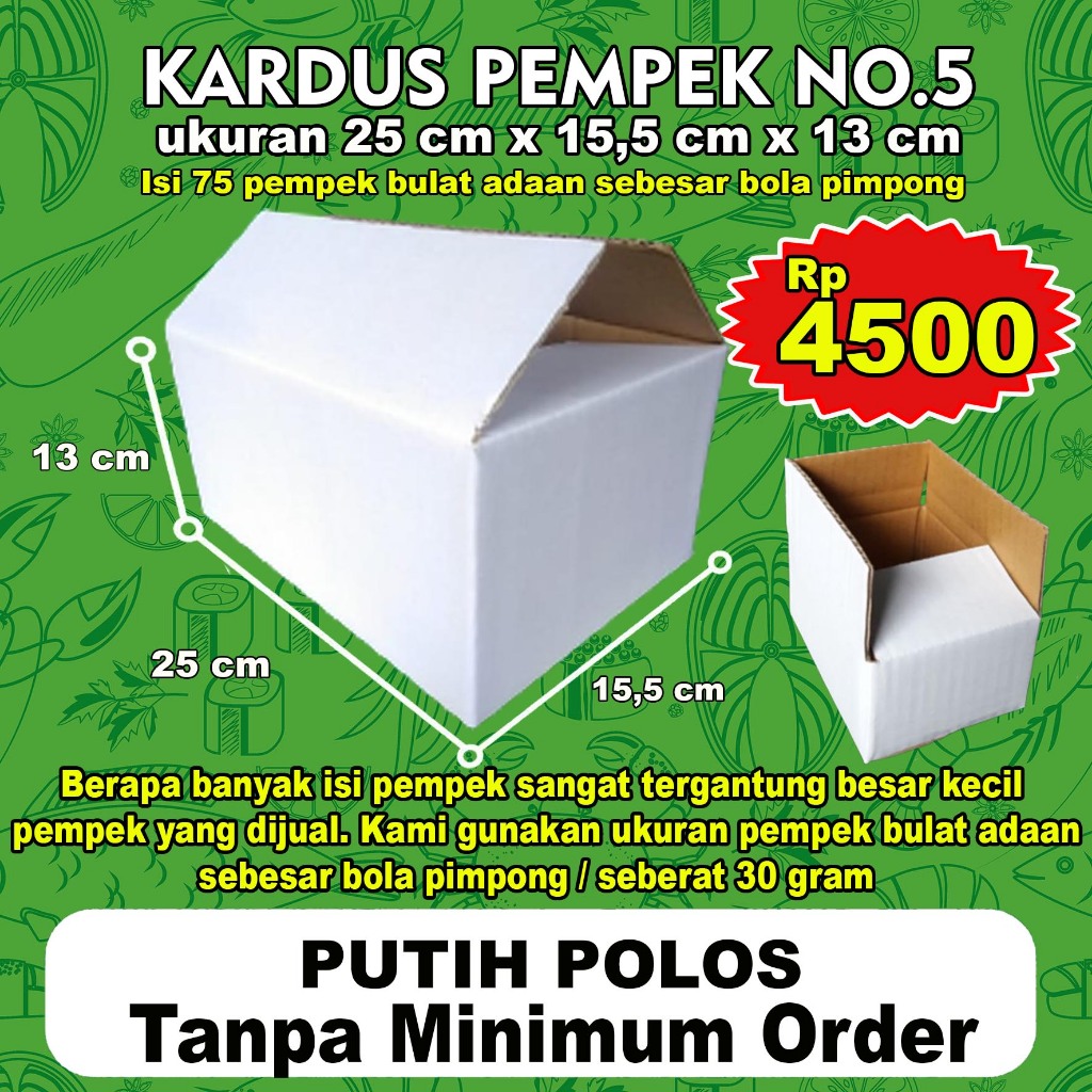 

kardus pempek No.5