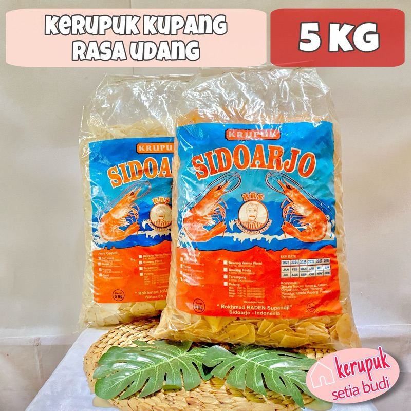 

KERUPUK KUPANG KHAS SIDOARJO 1 BAL (5KG)