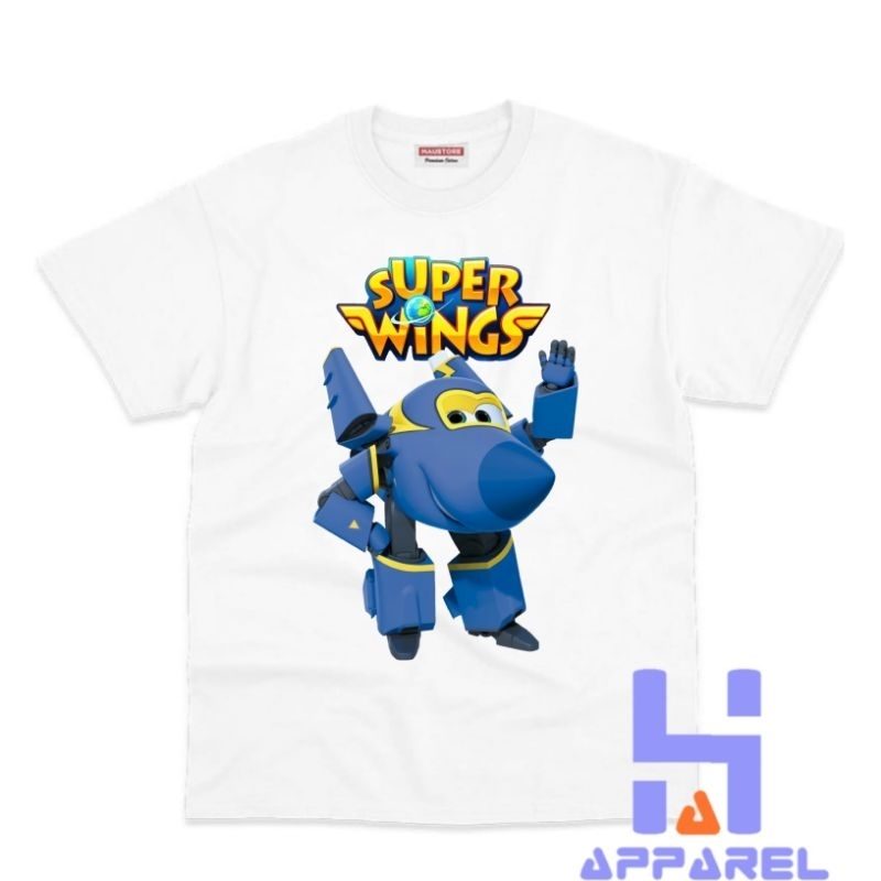 BAJU ANAK KAOS ANAK SUPER WINGS JEROME