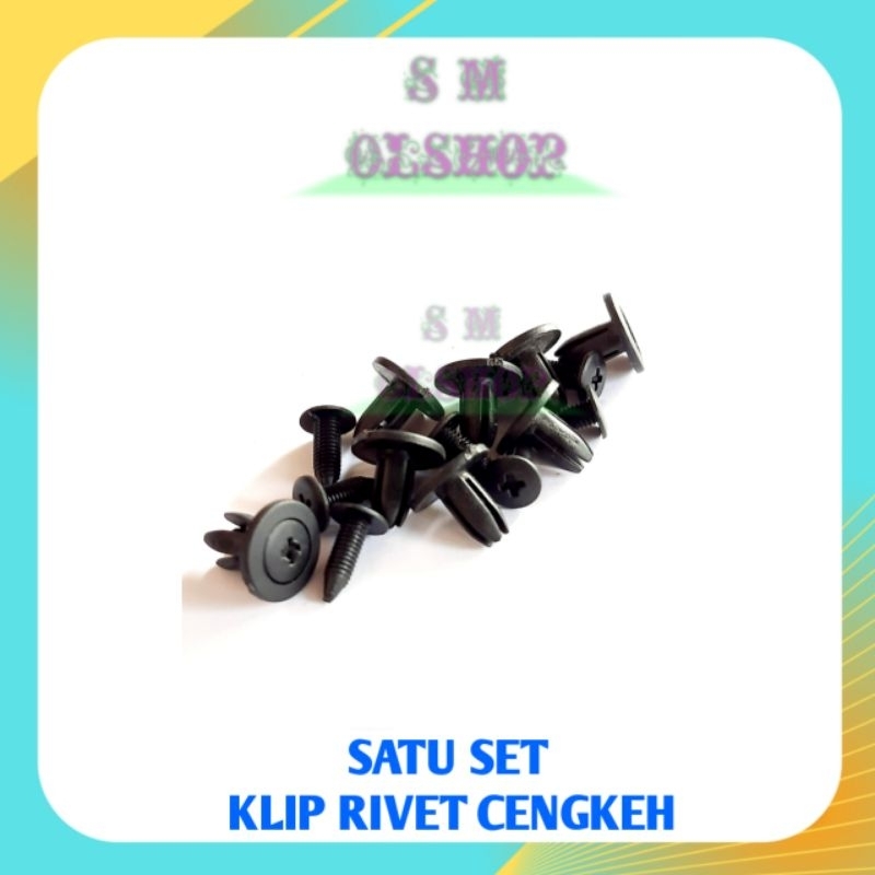 KLIP RIVET 6 MM KLIP FENDER BUMPER KLIP RIVET BUMPER KLIP RIVET NMAX KLIP RIVET VARIO KLIP KANCING A