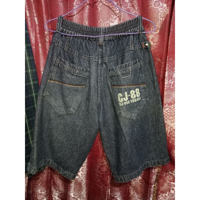 Celana Jeans pendek merk Crocodile (preloved) original size 34