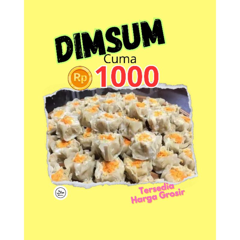 

Dimsum Ayam Halal Isi 100pcs