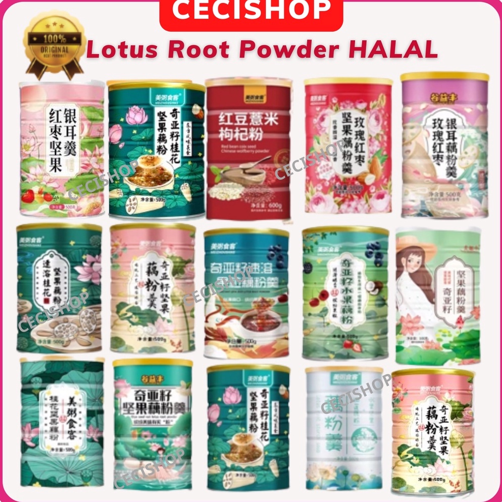 

Terkini OUFEN LOTUS ROOT POWDER MEIZOU CHIA SEED CEREAL Sereal Biji Chia MEIZOU Mix Diet Sereal Sarapan Instan Diet Nutrisi Kacang Buah Oatmeal Oufen Lotus Root Powder 5g 8J