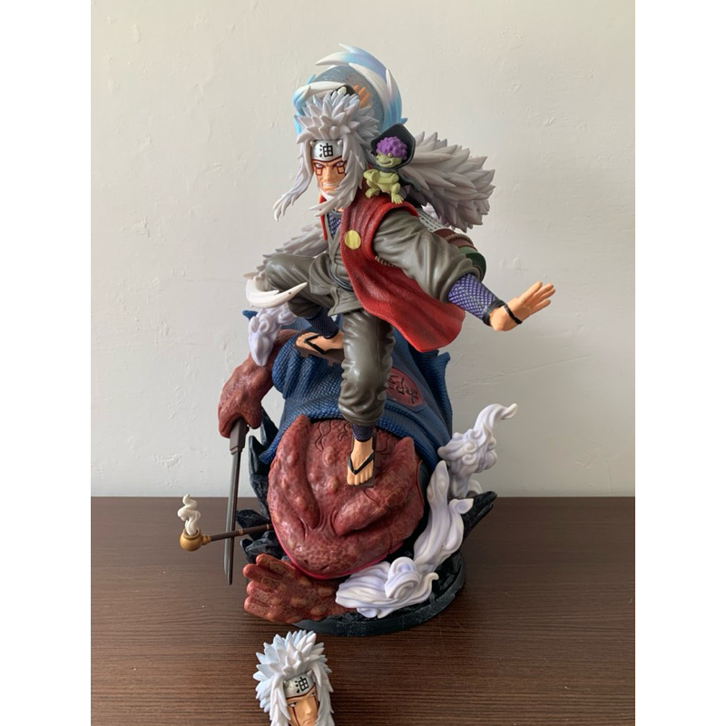 Pajangan Figure Jiraya with gamabunta Recast Box Anime Naruto