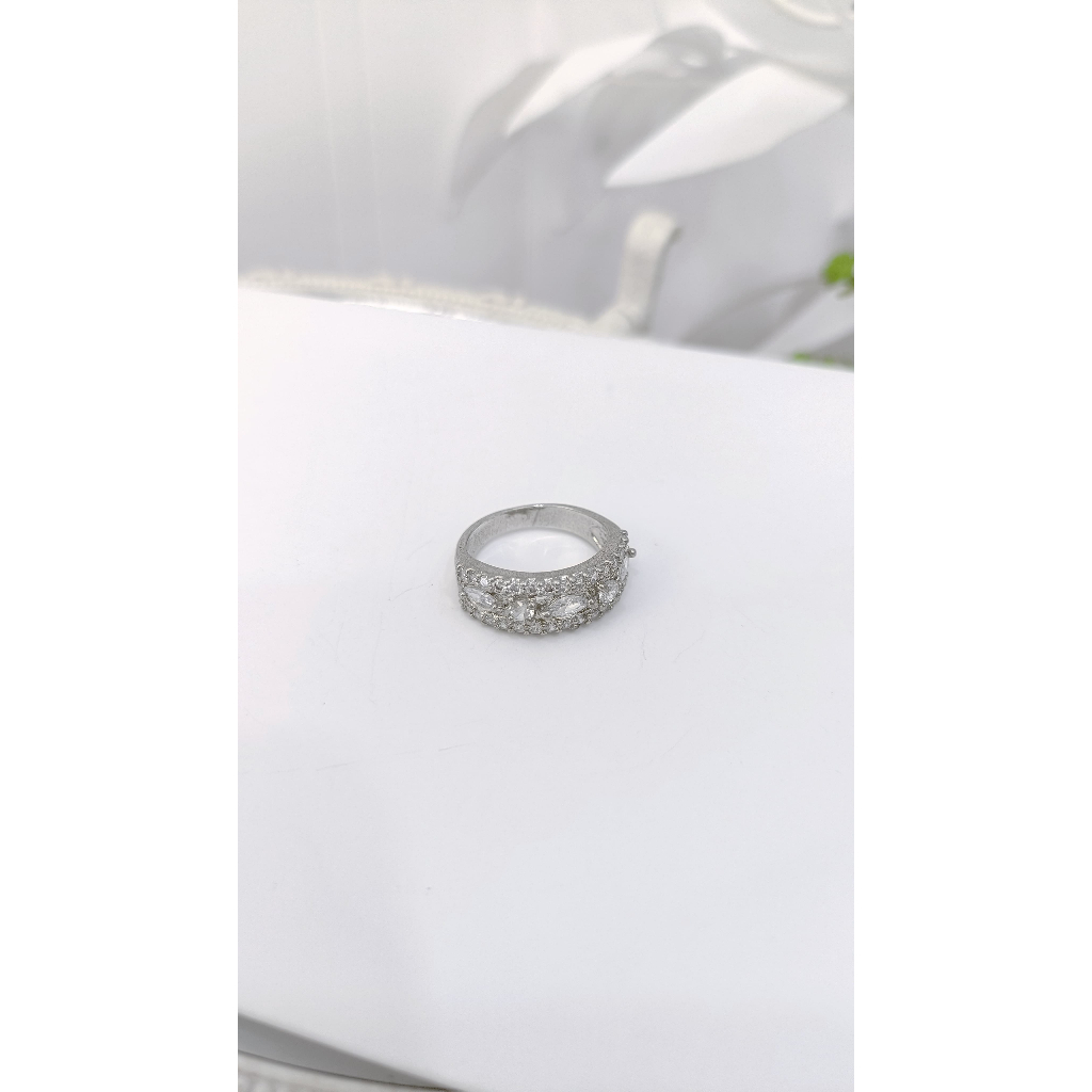 Cincin Titanium Zircon Berlian