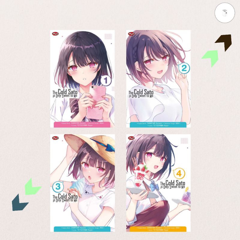 Buku Komik The Cold Sato is only Sweet to Me - Nabuhiro Natsuki