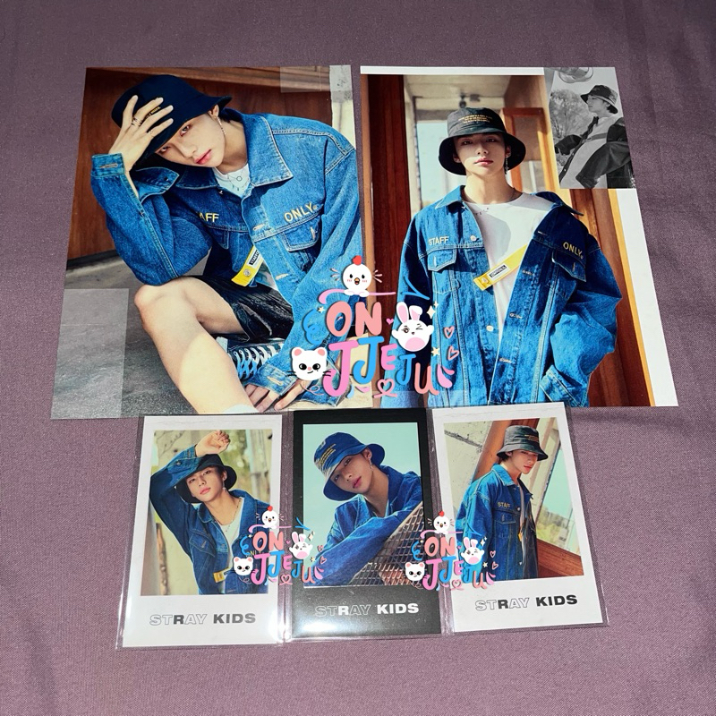 [Ready Stock] Postcard & Photocard Stray Kids SKZ Hyunjin D9 Unlock SET