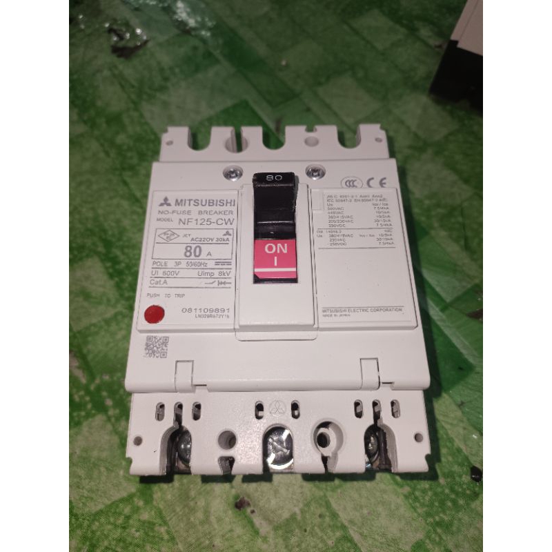MCCB MITSUBISHI NF 80A