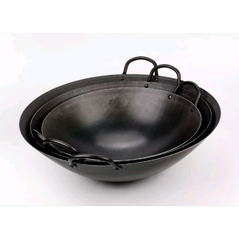 Wajan baja 35 cm Tebal