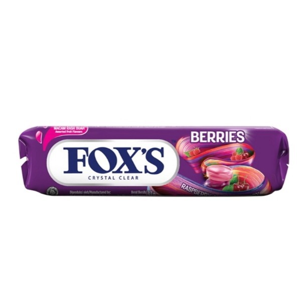 

Fox's berries stick permen ada buah 37 gr