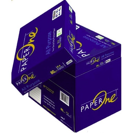 

PAPER ONE F4 80Gsm isi 5rim