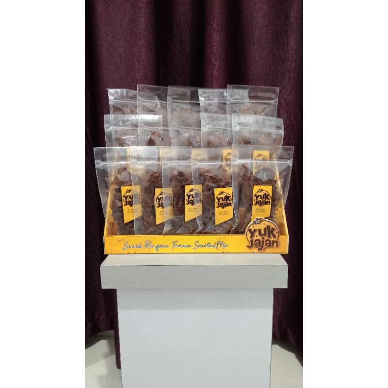 

Keripik pisang coklat lumer