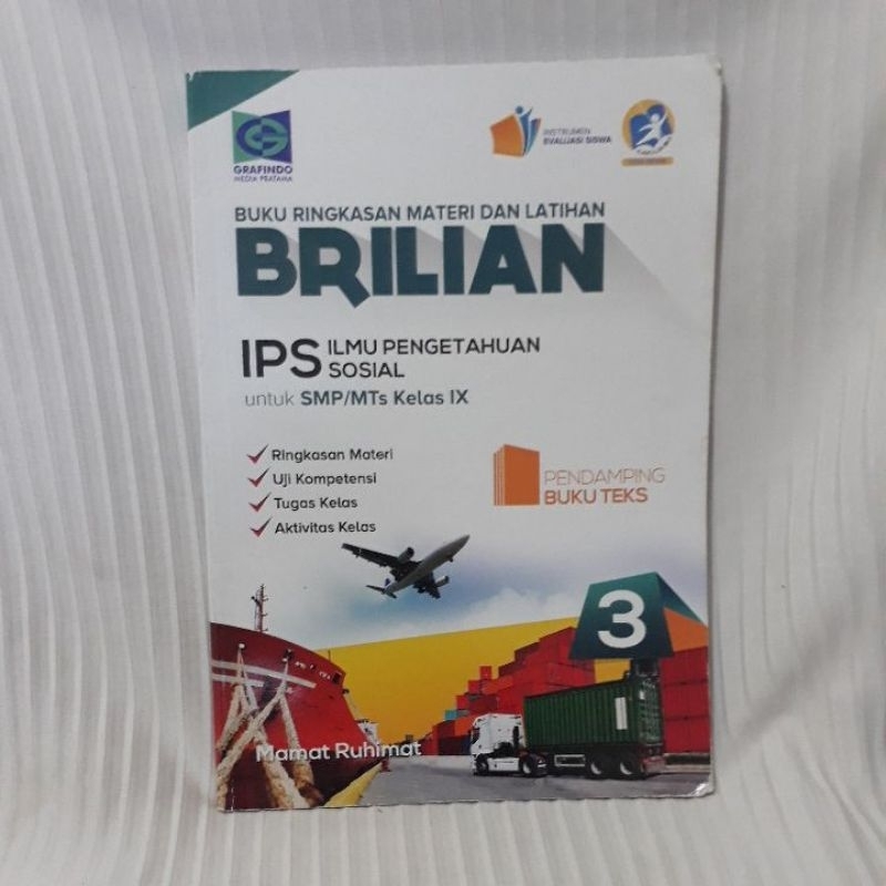 BRILIAN IPS KELAS 9 (3) SMP/MTS (GRAFINDO)