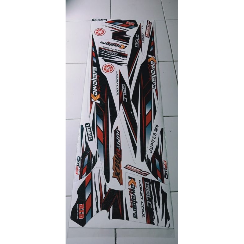 stripping variasi Yamaha jupiter mx lama motif kawahara 135 Lc
