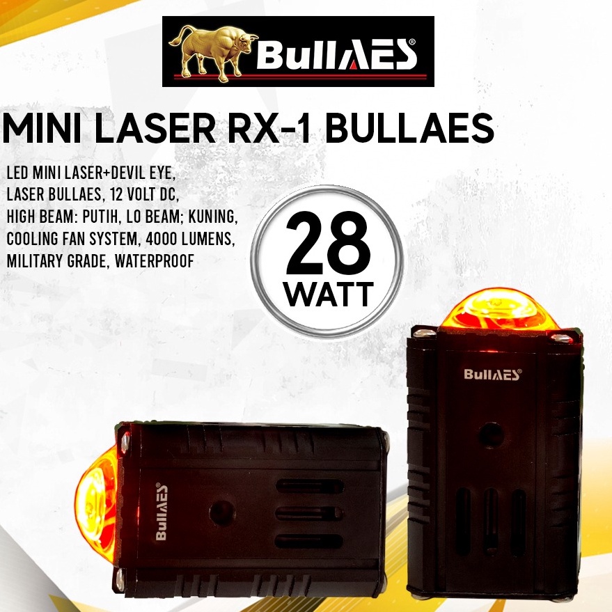KOc Mini Laser Bullaes RX 1 28 Watt