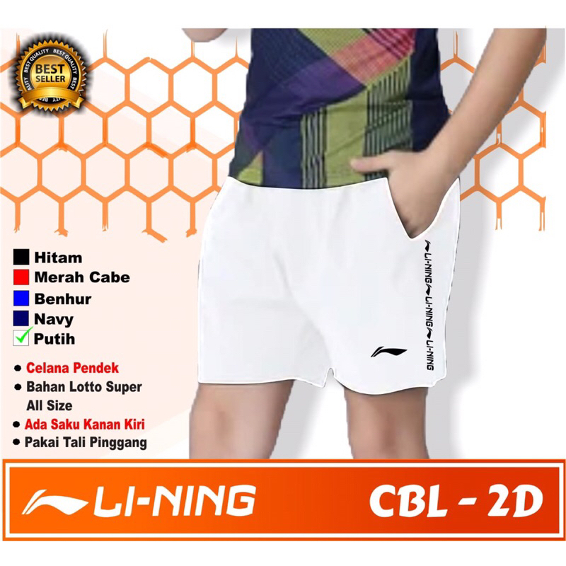 Celana bawahan anak junior - celana pendek anak laki laki perempuan olahraga bulutangkis badminton