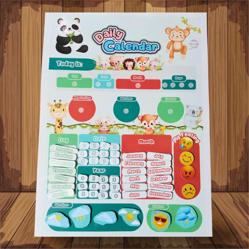 

Kalender Montessori, Kalender Seumur Hidup