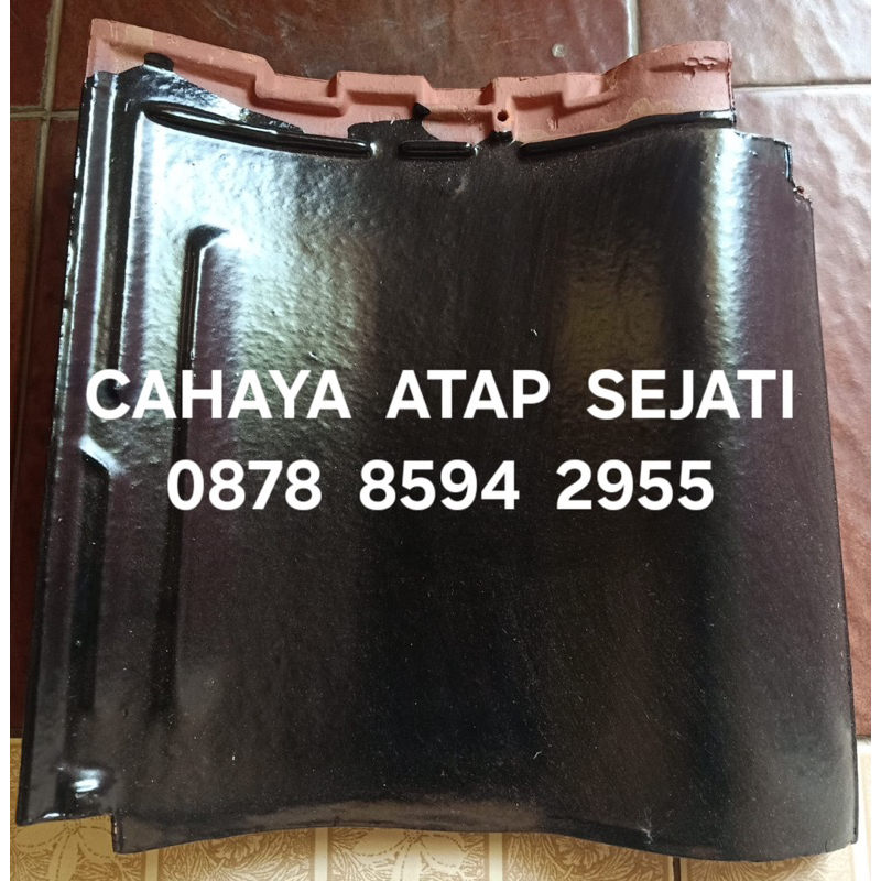 GENTENG KERAMIK MILENIO DIAMOND BLACK