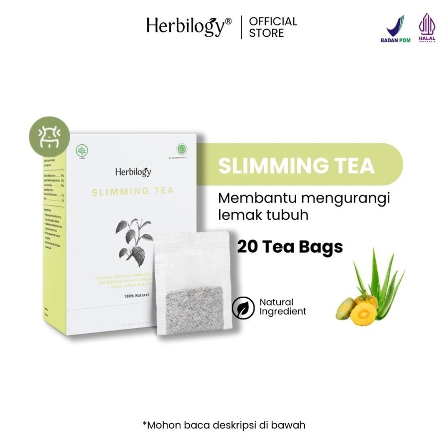 

Herbilogy Slimming Tea 20 Kantong Teh BOX Herbilogy