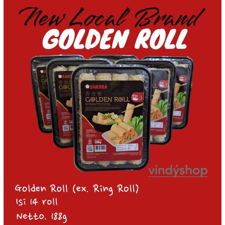 

FLMG7484 99 BRANDS FESTIVAL SAKURA ROLL 188g KULIT KEMBANG TAHU GULUNG GOLDEN ROLL KULIT TAHU GORENG