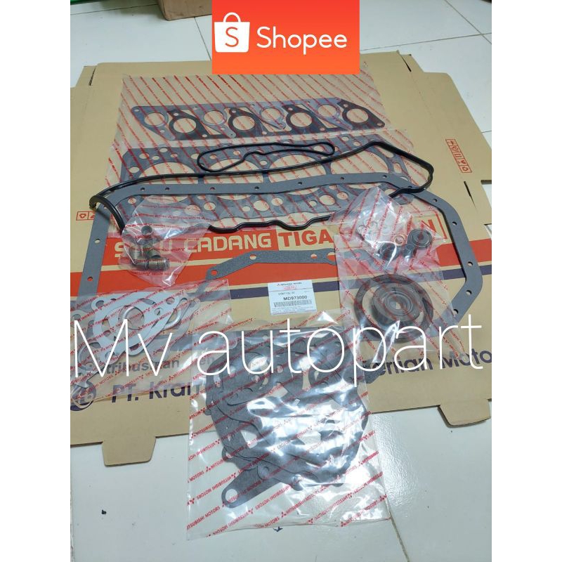 Packing paking gasket full set Mitsubishi Strada L200 Turbo K74 2.500cc Original