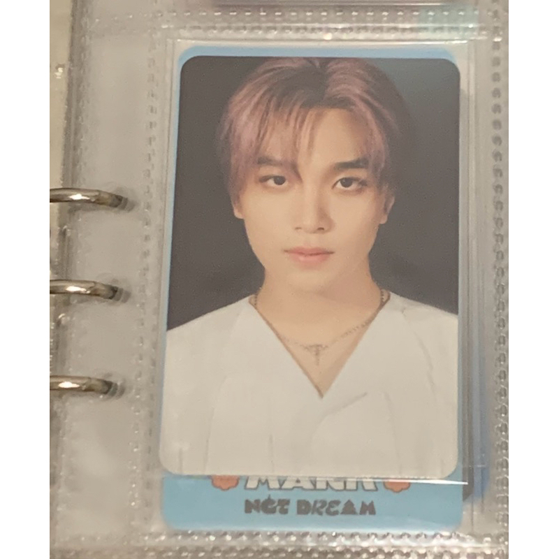 pc trading card haechan konsep fortune scratch tds2