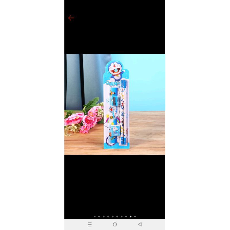 

Set Anak 5in1 Set Alat Tulis Pensil Lucu Dan Penghapus Untuk Tempat