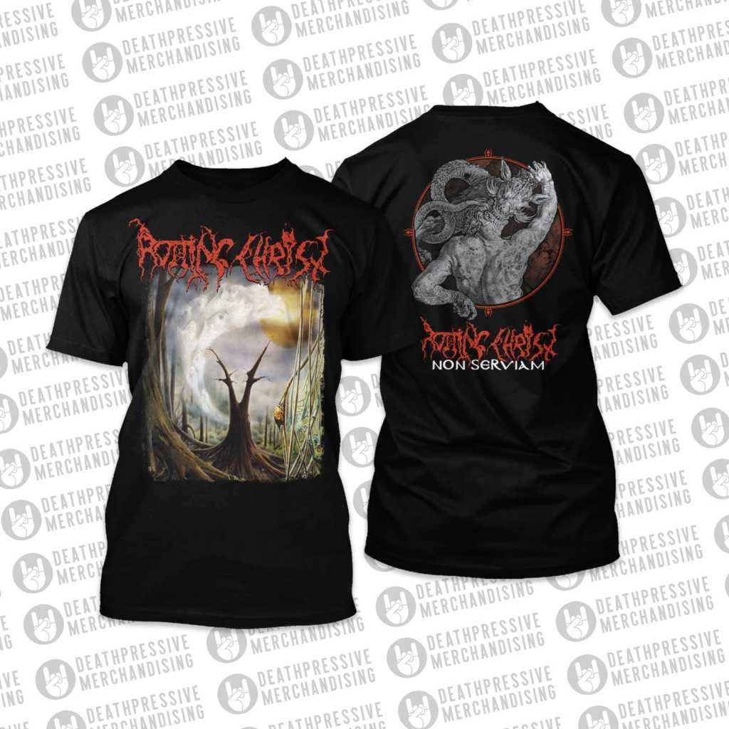 ORIGINAL TSHIRT ROTTING CHRIST - NON SERVIAM