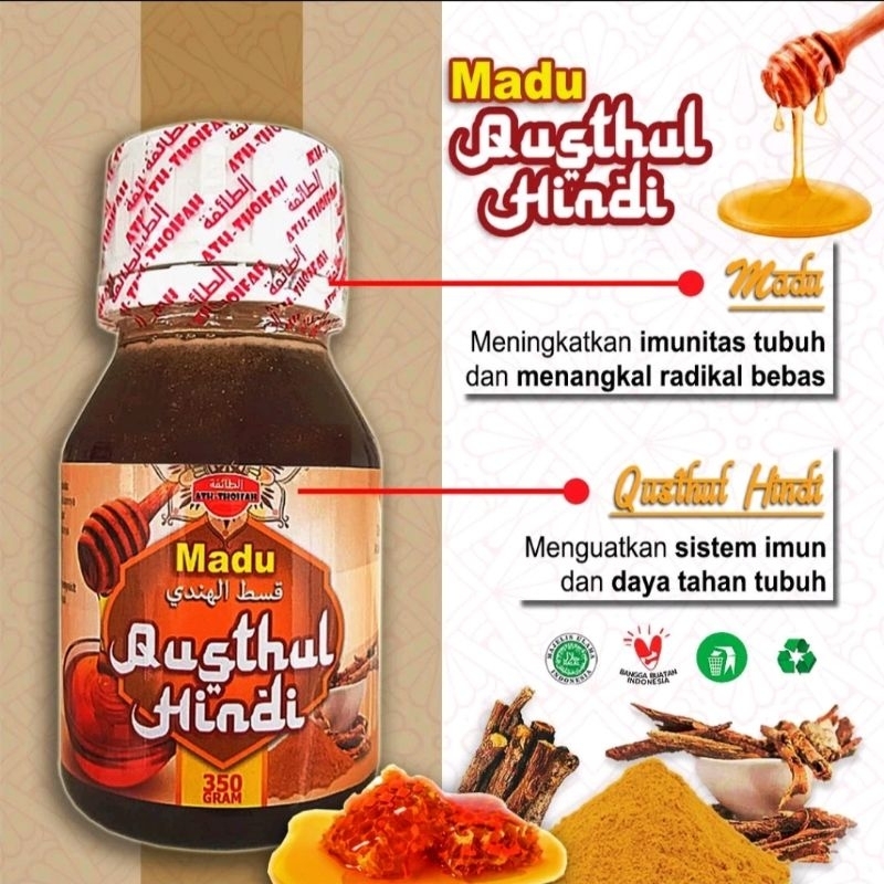 

Madu Qusthul Hindi Herbal Meningkatan Stamina Imun