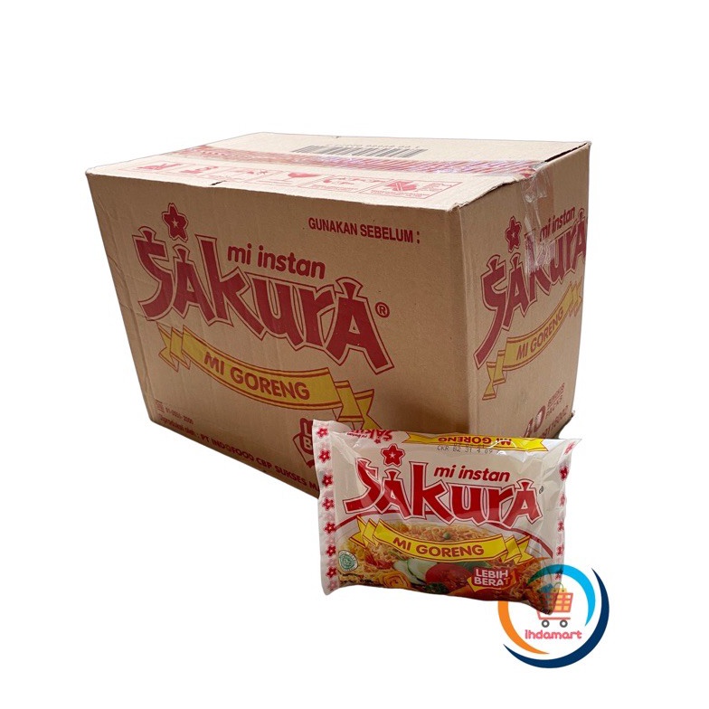 

Hot Sale Mie Instan Sakura Goreng 6 gr 1 Dus Isi 4 pcs IJD