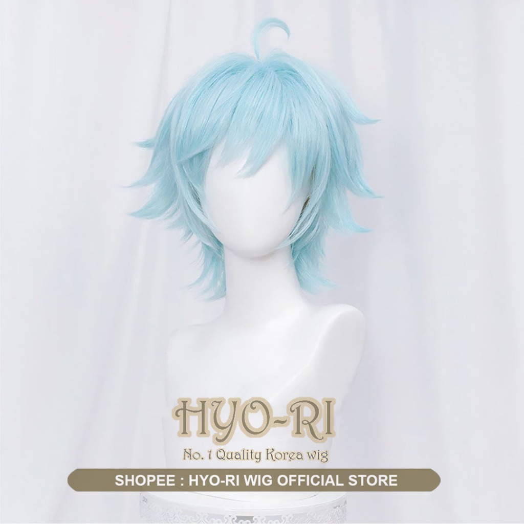 HYO-RI WIG : WIG CHONGYUN WIG CHONG YUN WIG COSPLAY GAME GENSHIN IMPACT