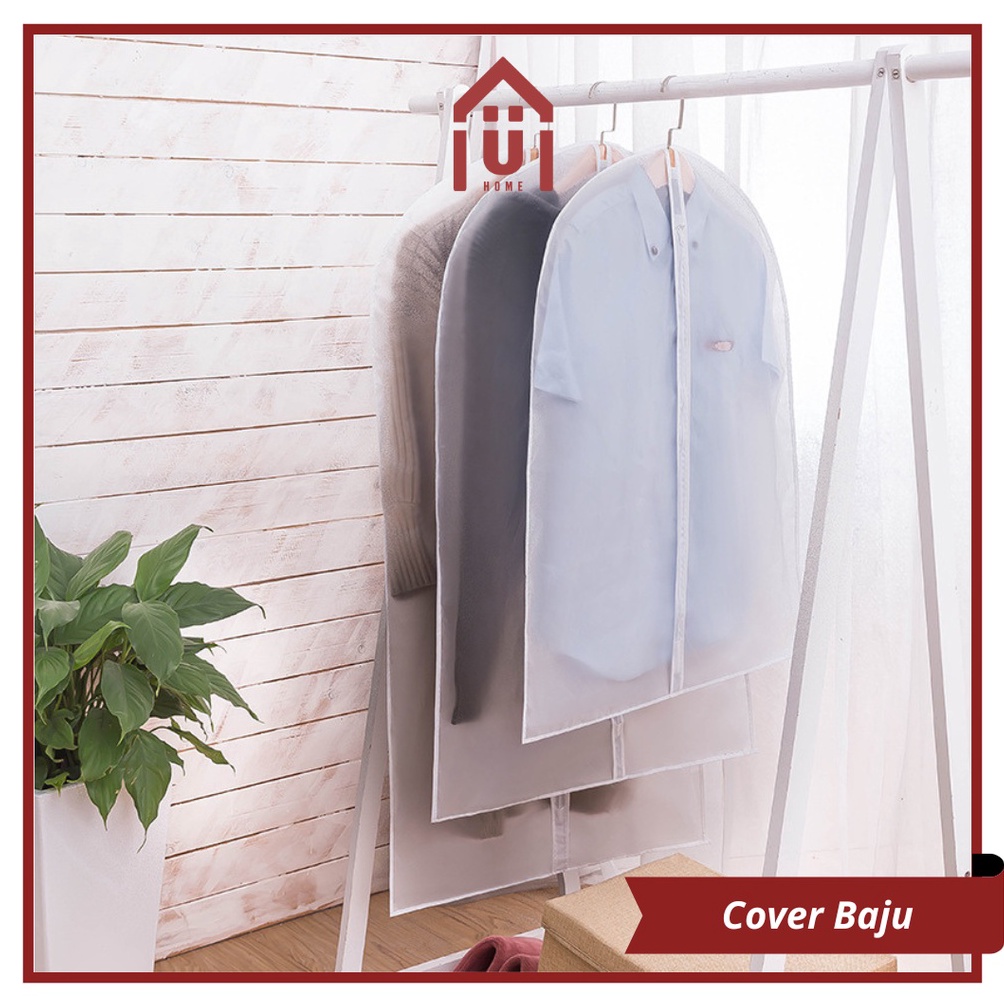 Best seller UNISO  COVER BAJU ANTI AIR ANTI DEBU  DUSTPROOF ORGANIZER  PLASTIK PELINDUNG BAJU  PLAST