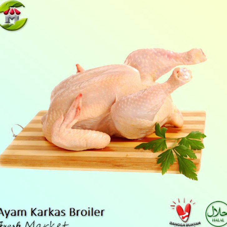 

TBQW1731 Free Ongkir Ayam Karkas Broiler Ayam Potong Utuh 51 Kg Per Ekor