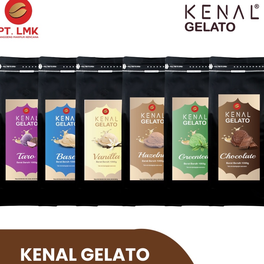 

BNXP5885 COD NEWPRODUCT Gelato Kenal Italian Ice Cream Powder Premix Bubuk 1 Kg