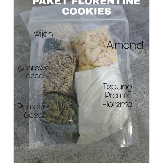 

WMQP2897 55 COD PAKET LENGKAP FLORENTINE COOKIES BAHAN FLORENTINE COOKIES TEPUNG FLORENTA