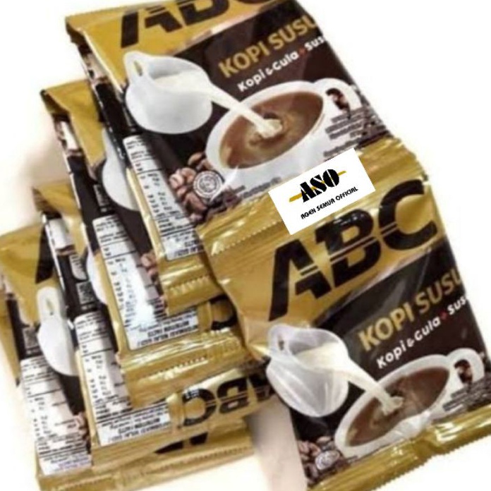 

XCZC4454 TERBARU Kopi ABC kopi susu sachet 31gram RENCENG ISI 1