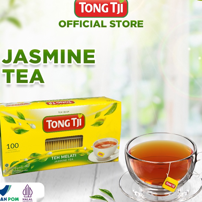 

GXCN964 HOT Tong Tji Jasmine Tea Teh Celup Dgn Amplop 1 pack 2 gr x 1 teabags