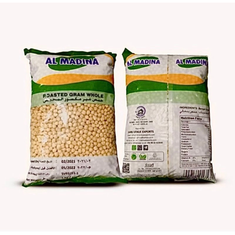 

Kacang Arab 1 Kg Original Almadina | Kacang Arab AlKarramah Premium | Oleh Oleh Haji