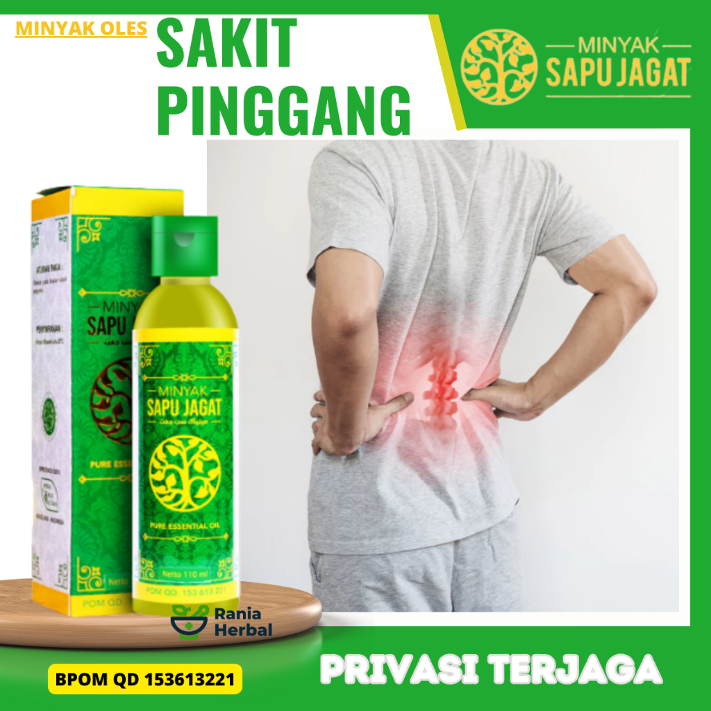 Obat Sakit Pinggang, Minyak Oles Sakit Pinggang, Obat Sakit Pinggang Syaraf Kejepit, Minyak Oles Peg