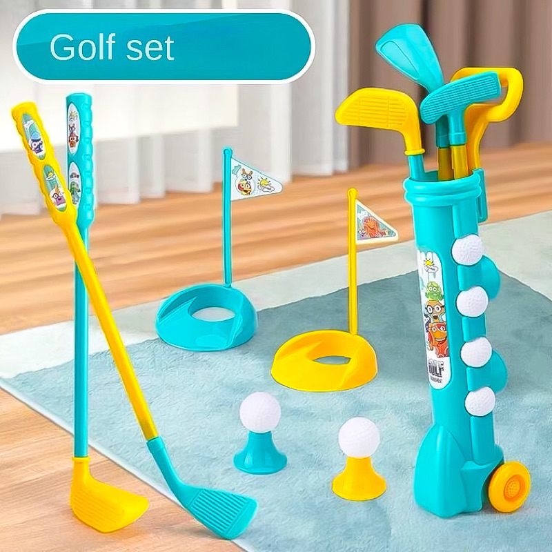 Mainan Edukasi Anak Golf Play Set - Mainan Stik Golf Anak Olahraga