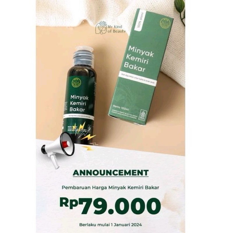 MINYAK KEMIRI BAKAR (MKB)