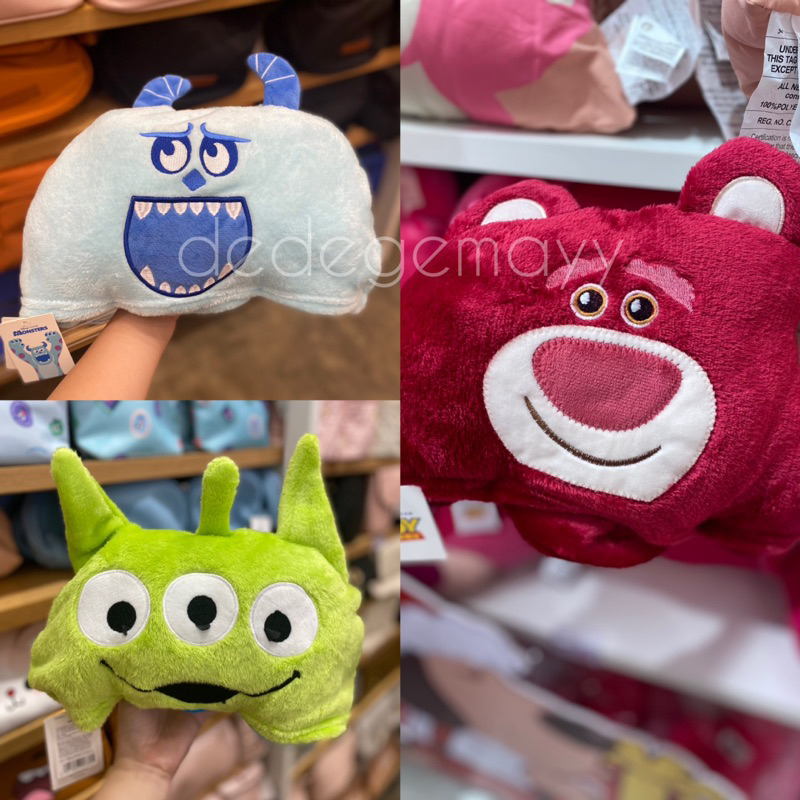 Miniso x Toy Story - Balmut Bantal Selimut Lotso Sullivan Alien Minion Mickey Minnie