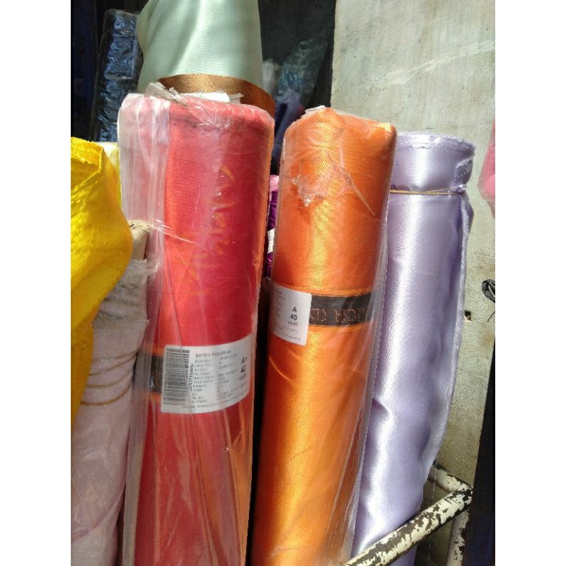 Per Meter Kain Saten / Satin
